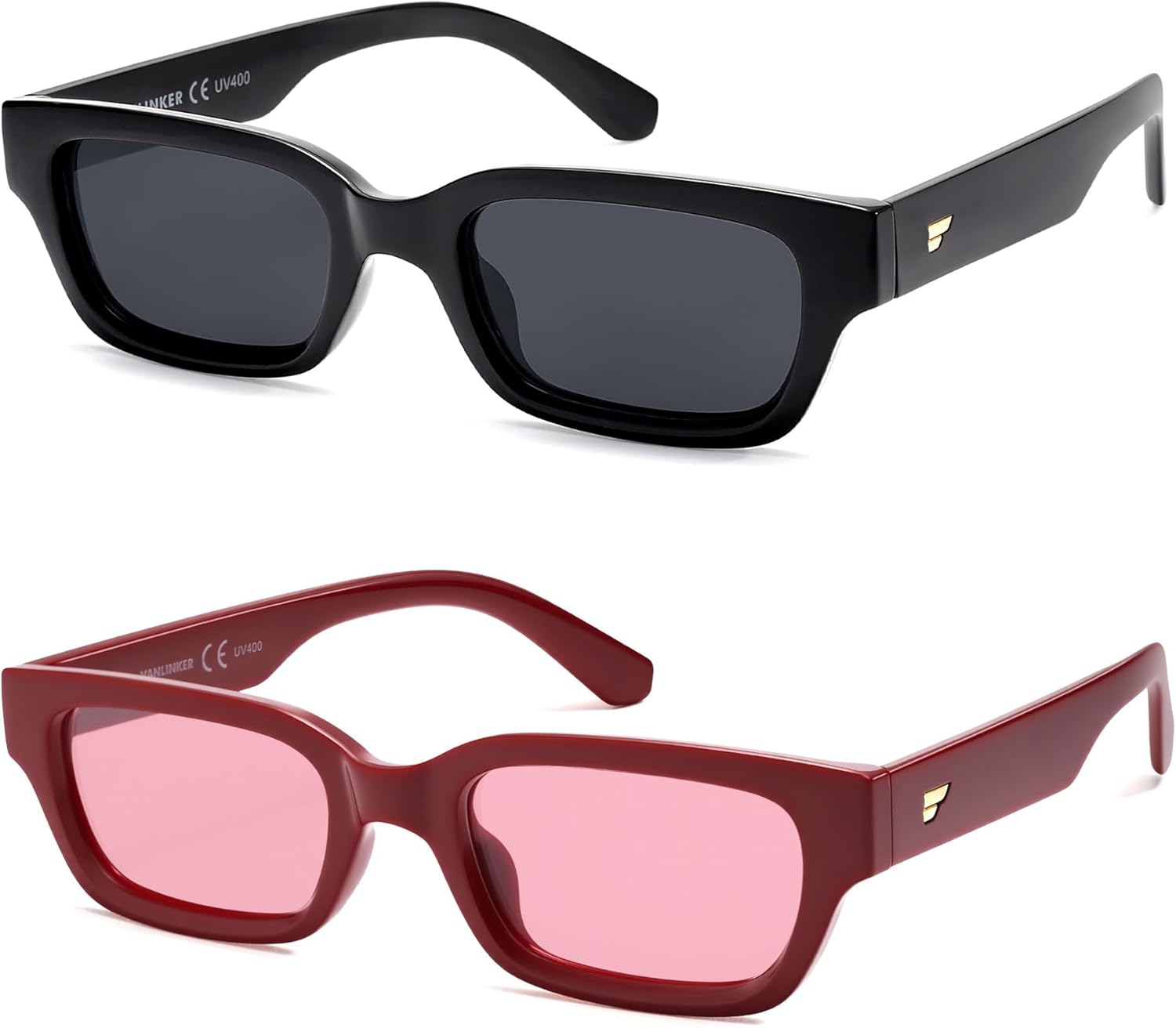 Поляризованные модные маленькие узкие квадратные солнцезащитные очки VANLINKER «кошачий глаз» для женщин в стиле ретро-винтаж VL9846, 2 Pack All Black + Red Burgundy Frame Red Lens
Поляризованные модные маленькие узкие квадратные солнцезащитные очки VANLINKER «кошачий глаз» для женщин в стиле ретро-винтаж VL9846, 2 Pack All Black + Red Burgundy Frame Red Lens