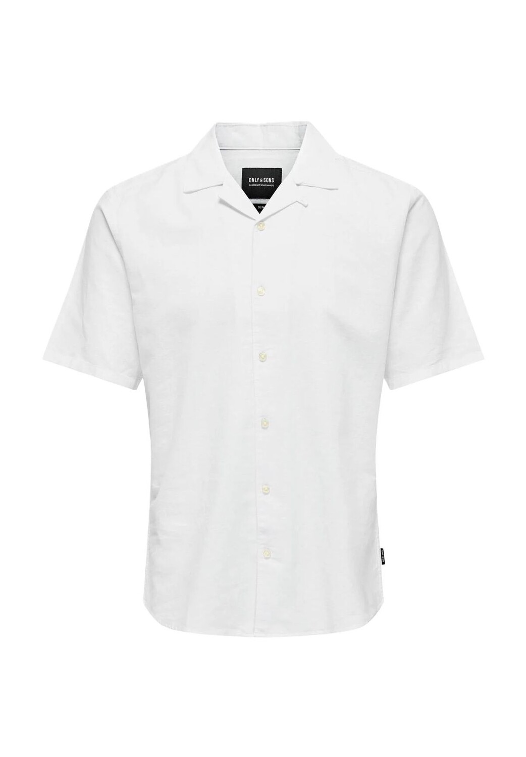 Рубашка повседневного кроя, приталенного кроя, с коротким рукавом, воротник с лацканами, мужская ONLY & SONS, белый
Рубашка повседневного кроя, приталенного кроя, с коротким рукавом, воротник с лацканами, мужская ONLY & SONS, белый