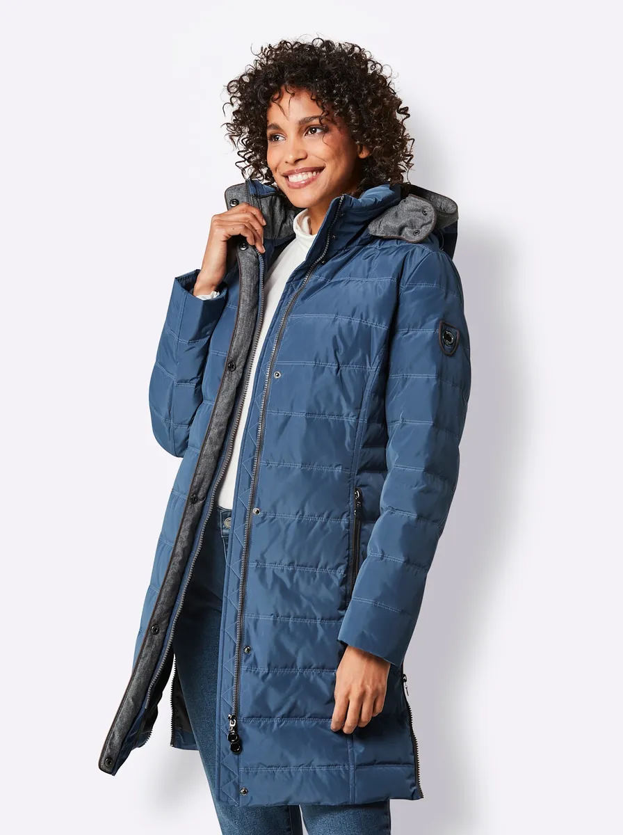 Пуховик CREATION L PREMIUM, джинсовый
Пуховик CREATION L PREMIUM, джинсовый