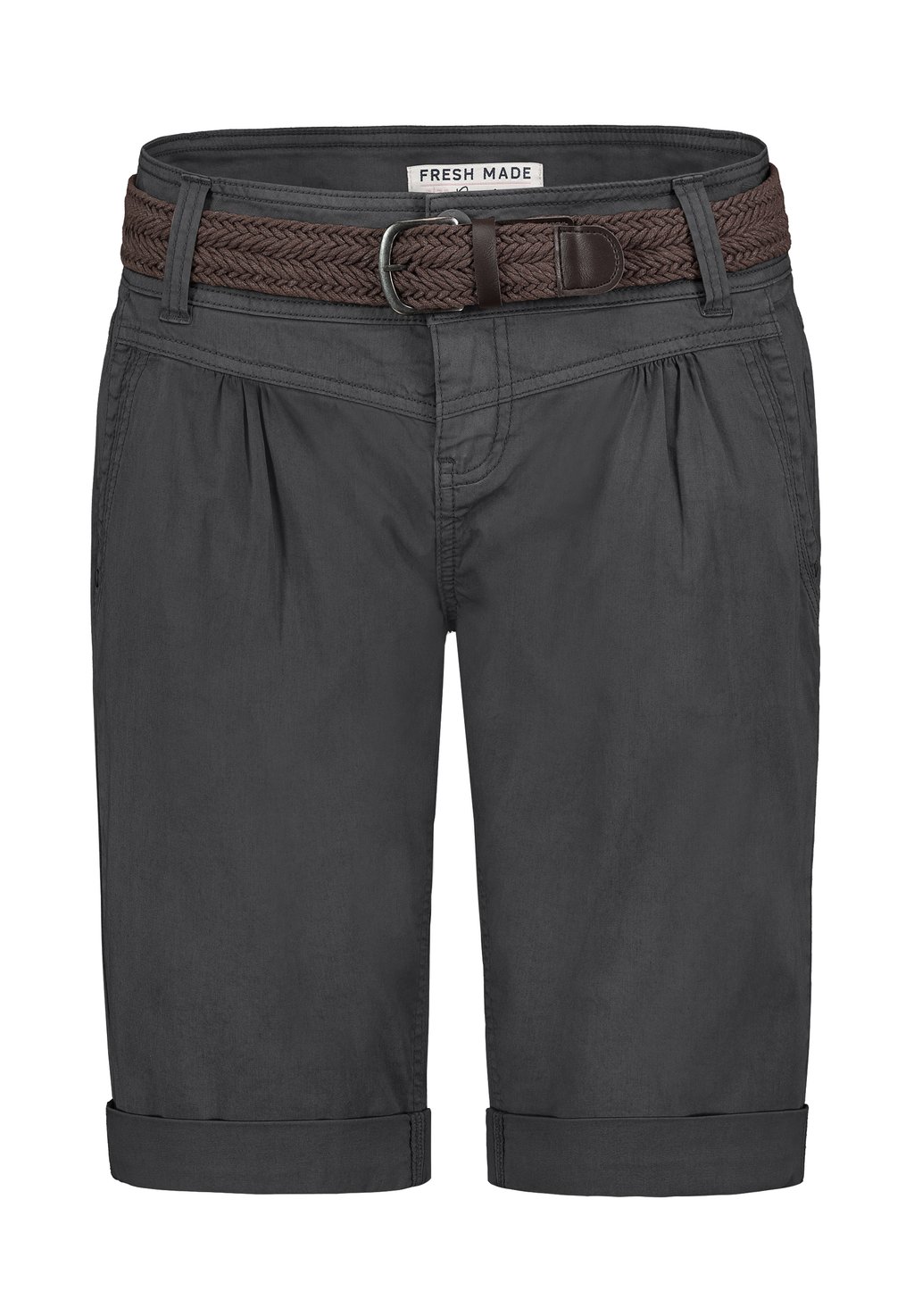 Шорты BERMUDA MIT GÜRTEL UND TASCHEN Fresh Made, темно-серый
Шорты BERMUDA MIT GÜRTEL UND TASCHEN Fresh Made, темно-серый