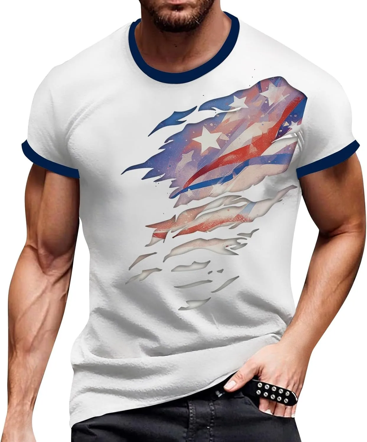 Футболка RTRDE мужская с коротким рукавом и круглым вырезом, влагоотводящая, размеры M-3XL
Футболка RTRDE мужская с коротким рукавом и круглым вырезом, влагоотводящая, размеры M-3XL