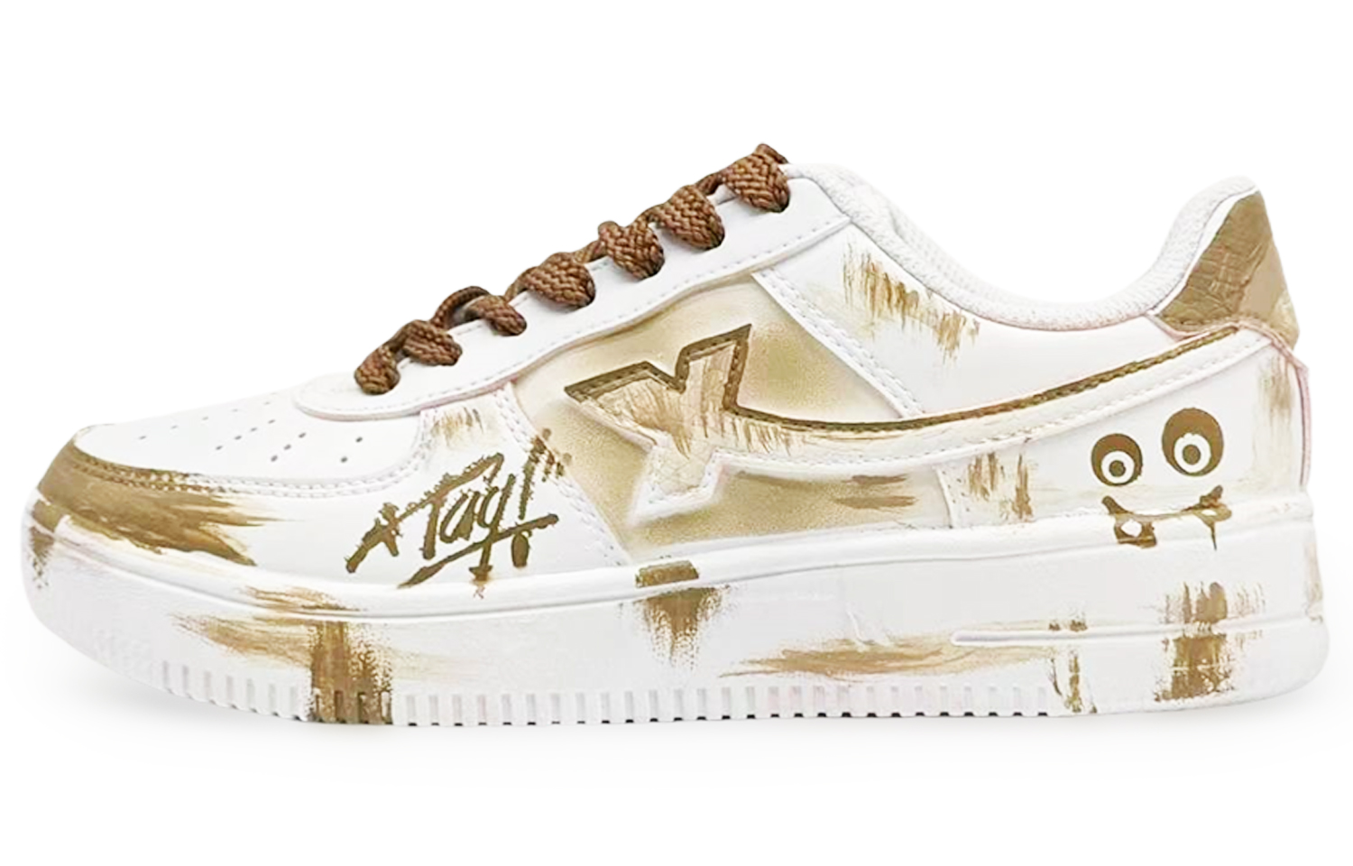 Мужские кроссовки Air Force One с низким верхом для скейтборда, устойчивые к истиранию и дышащие, цвет экрю XTEP, Ecru
Мужские кроссовки Air Force One с низким верхом для скейтборда, устойчивые к истиранию и дышащие, цвет экрю XTEP, Ecru