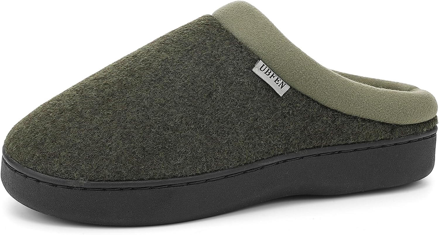 Мужские тапочки UBFEN для дома и спальни с мемори-пенной стелькой, легкие, без застежек, подходят для улицы, E-green
Мужские тапочки UBFEN для дома и спальни с мемори-пенной стелькой, легкие, без застежек, подходят для улицы, E-green