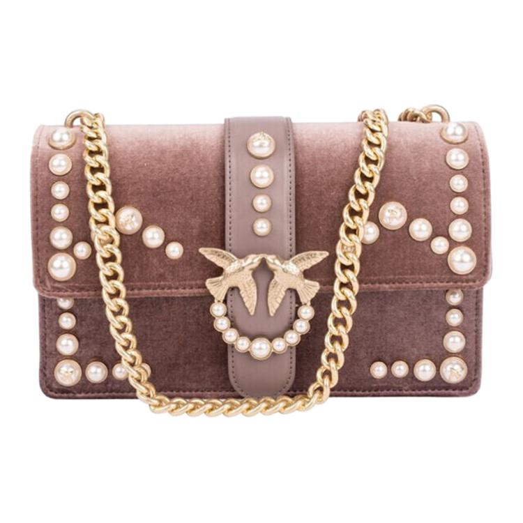 PINKO Кожаная розовая унисекс сумка через плечо
PINKO Кожаная розовая унисекс сумка через плечо