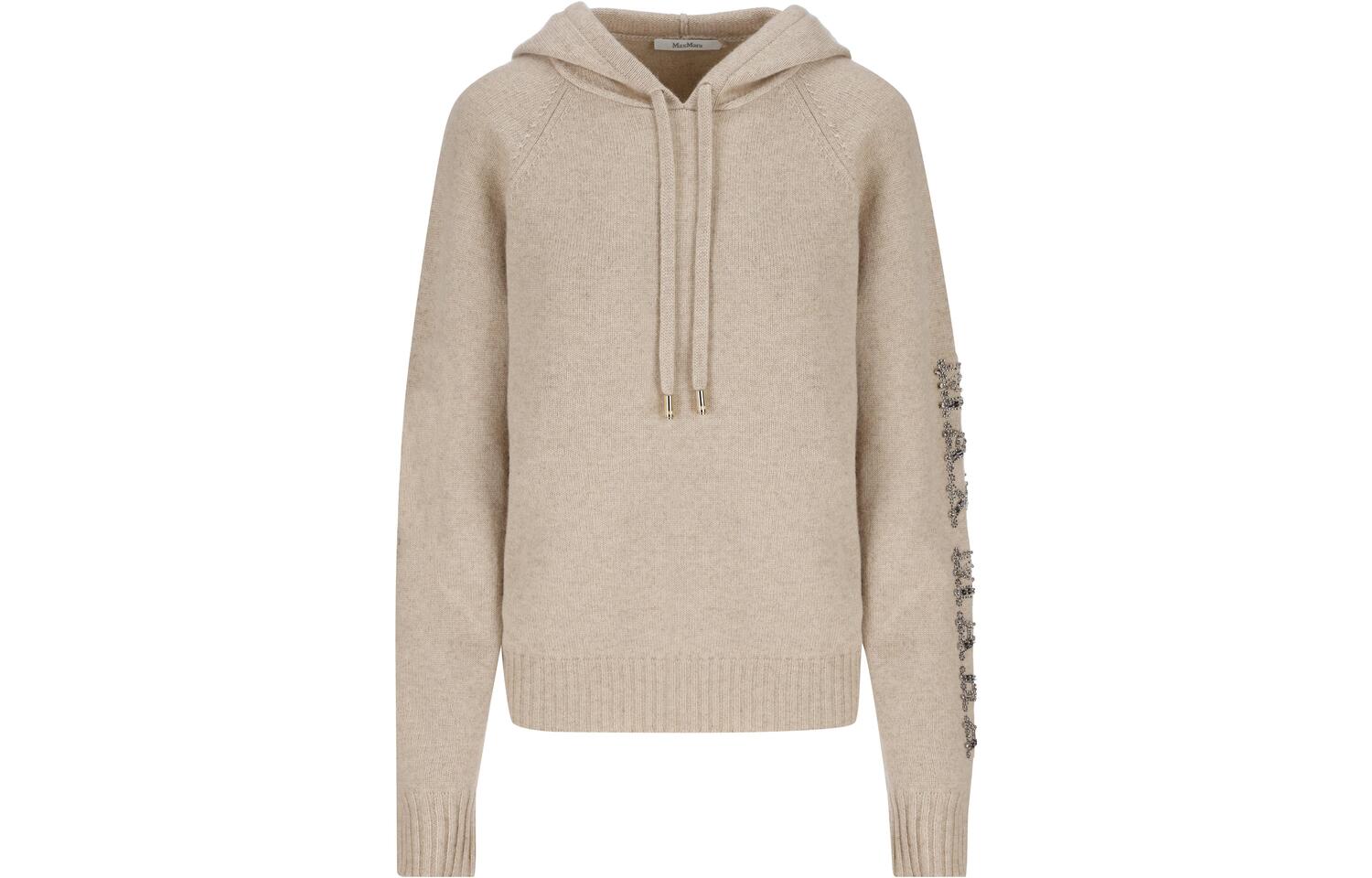 МаксМара худи с логотипом, бежевое
МаксМара худи с логотипом, бежевое