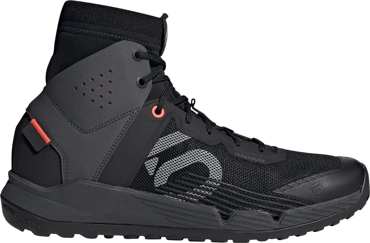 Trail Cross Mid Pro Горные велосипедные туфли - мужские Five Ten, Black/Grey/Solar Red
Trail Cross Mid Pro Горные велосипедные туфли - мужские Five Ten, Black/Grey/Solar Red