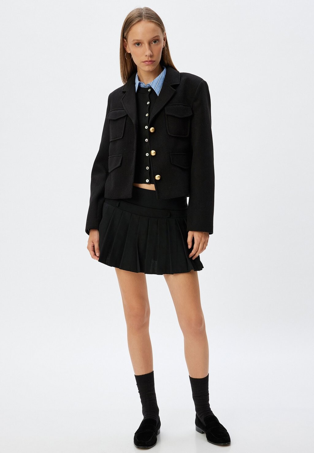 Блейзер CLASSIC Koton, черный
Блейзер CLASSIC Koton, черный