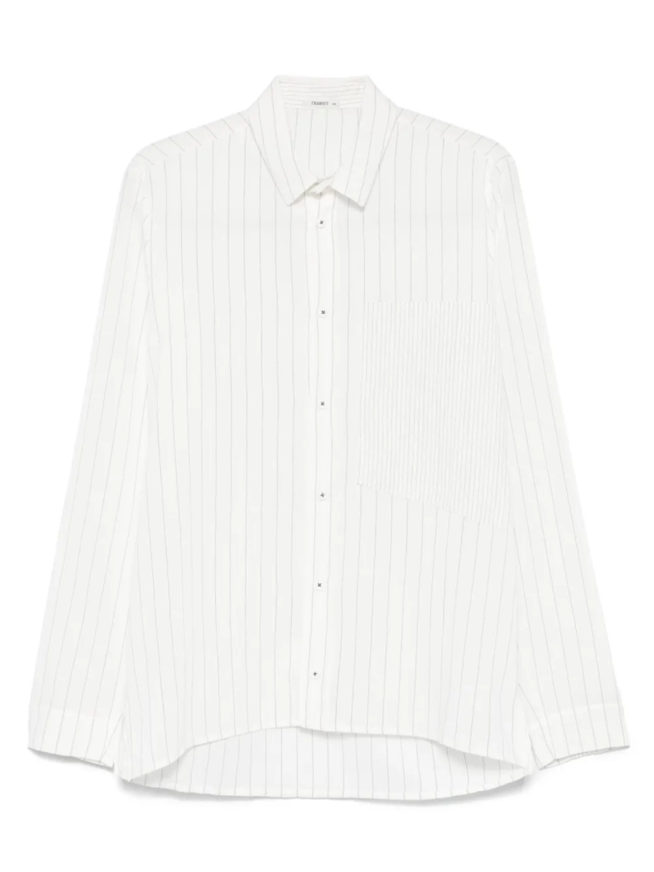Рубашка в тонкую полоску Transit, белый
Рубашка в тонкую полоску Transit, белый