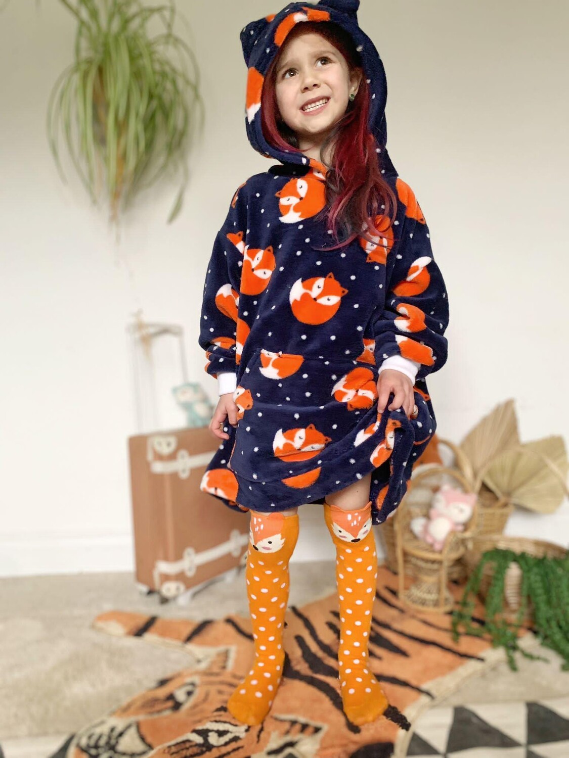 Толстовка Snuggle из сверхмягкого флиса Sleepy Fox Fox In A Box, темно-синий
Толстовка Snuggle из сверхмягкого флиса Sleepy Fox Fox In A Box, темно-синий