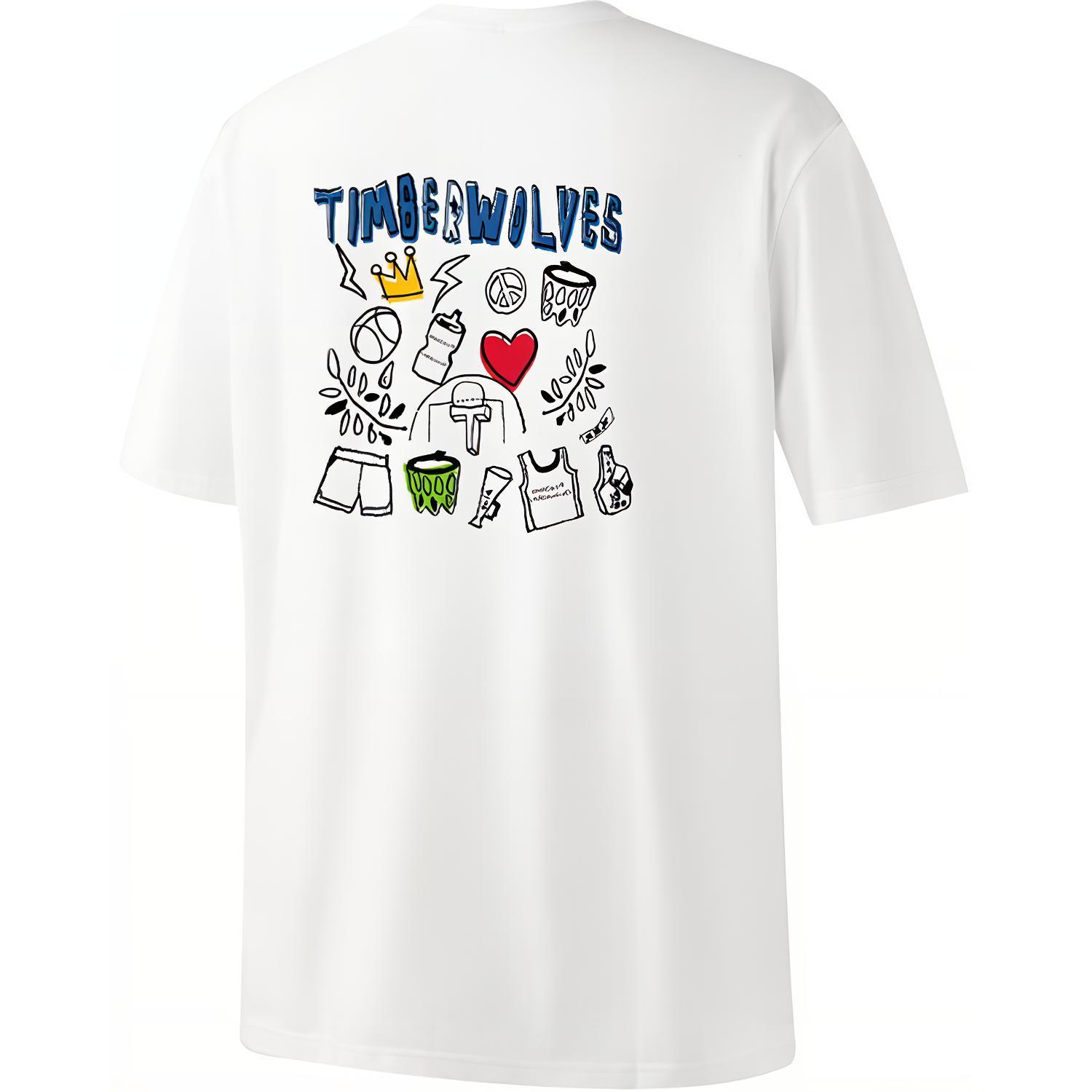 Футболка унисекс Team NBA, белая
Футболка унисекс Team NBA, белая