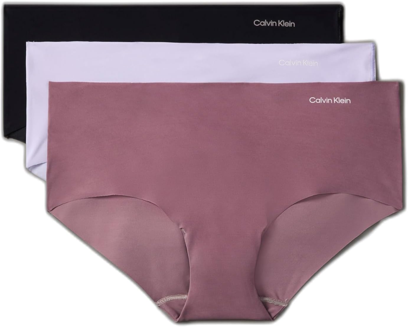 Трусики-хипстеры Calvin Klein Invisibles Multipack, Black/Cinder/Lilac Quartz
Трусики-хипстеры Calvin Klein Invisibles Multipack, Black/Cinder/Lilac Quartz