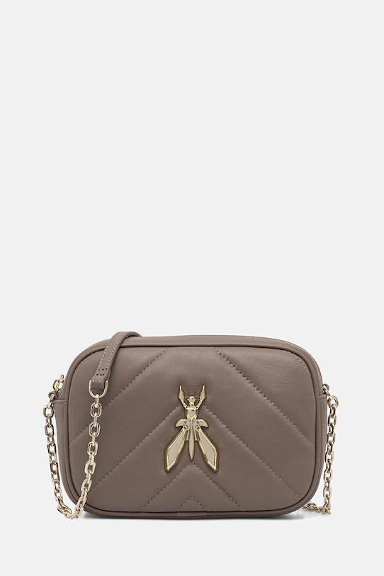 Кожаная сумка Patrizia Pepe, коричневый
Кожаная сумка Patrizia Pepe, коричневый