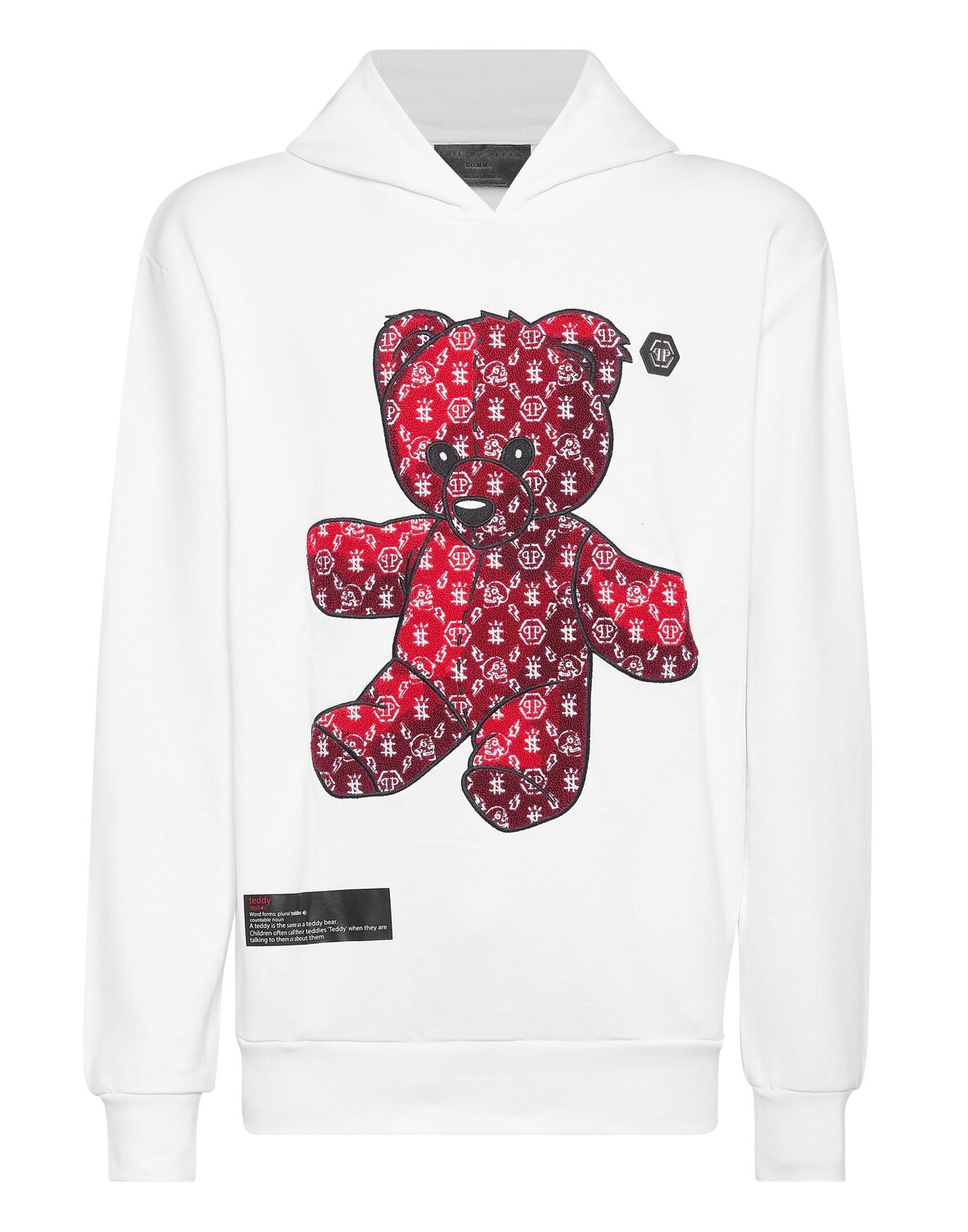 Толстовка с капюшоном Teddy Bear Philipp Plein, белый
Толстовка с капюшоном Teddy Bear Philipp Plein, белый