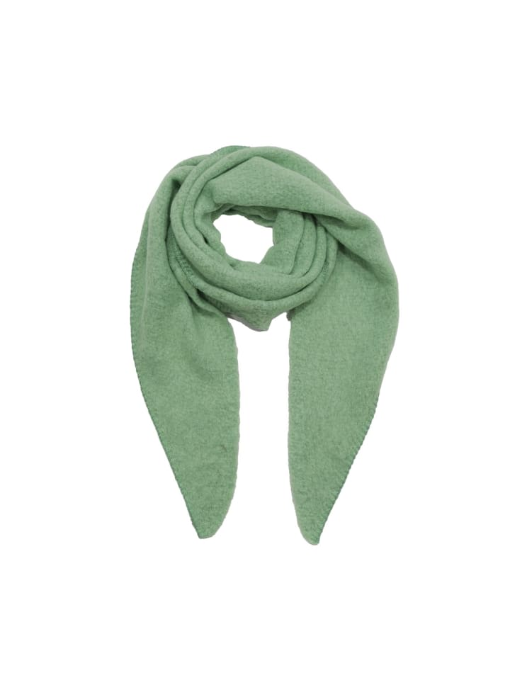 Треугольный шарф-букле из уютного материала светло-зеленого цвета Faera
Треугольный шарф-букле из уютного материала светло-зеленого цвета Faera