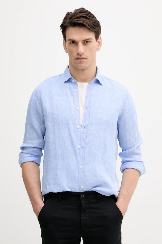 Льняная рубашка Sisley, синий
Льняная рубашка Sisley, синий