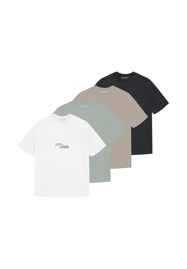 Футболка 4 шт. в упаковке - jcotarmac branding tee crew 4pk хлопковая смесь Jack & Jones, мультиколор
Футболка 4 шт. в упаковке - jcotarmac branding tee crew 4pk хлопковая смесь Jack & Jones, мультиколор