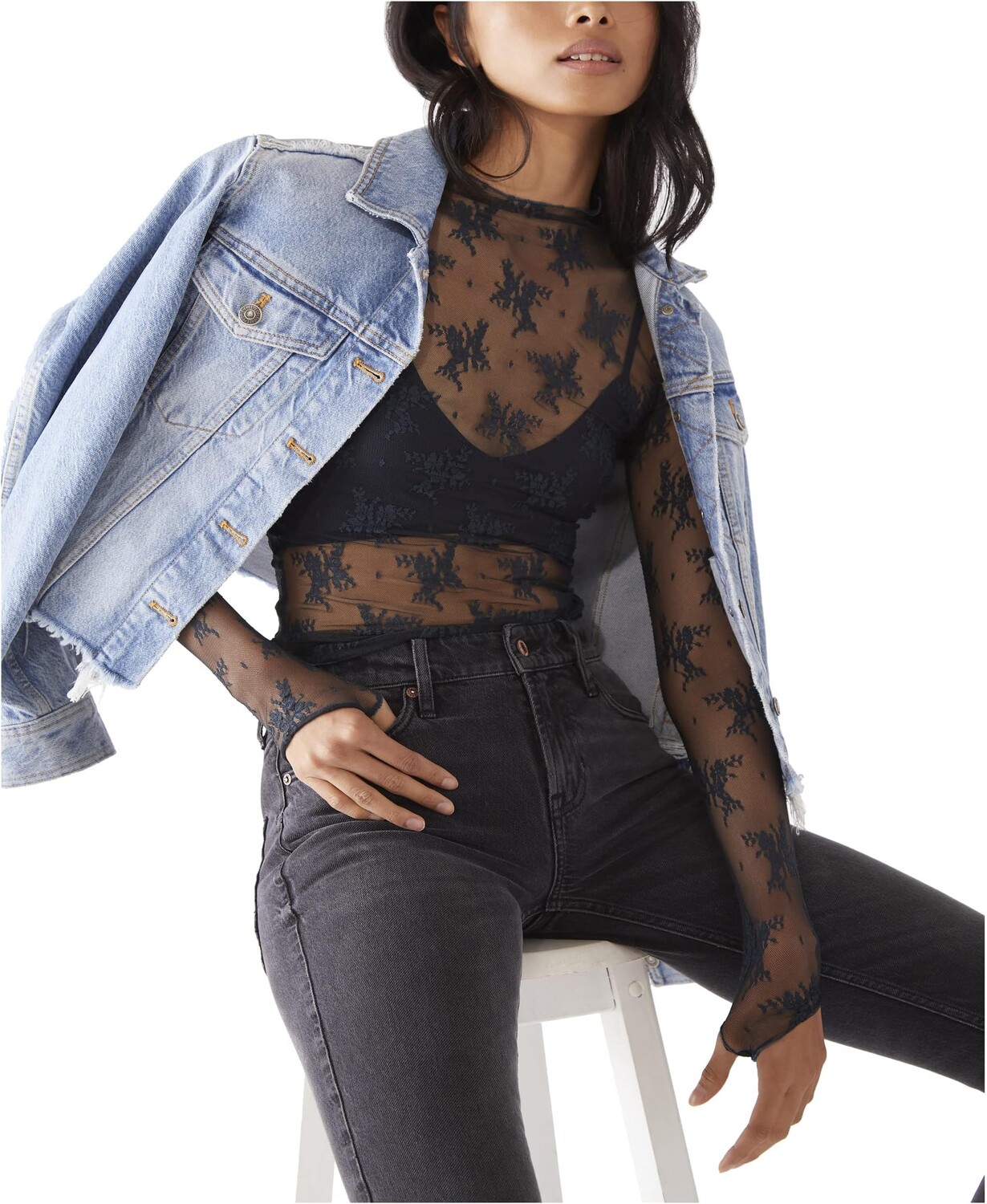 Многослойный топ Lady Lux Free People, черный
Многослойный топ Lady Lux Free People, черный