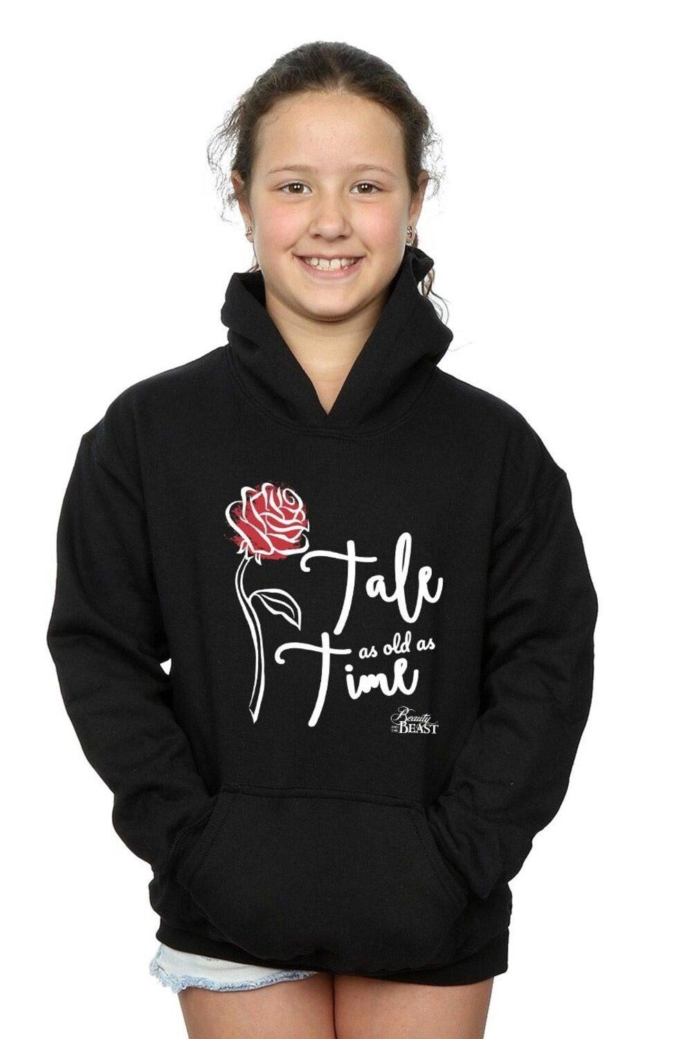 Толстовка Tale As Old As Time с розой Disney, черный
Толстовка Tale As Old As Time с розой Disney, черный