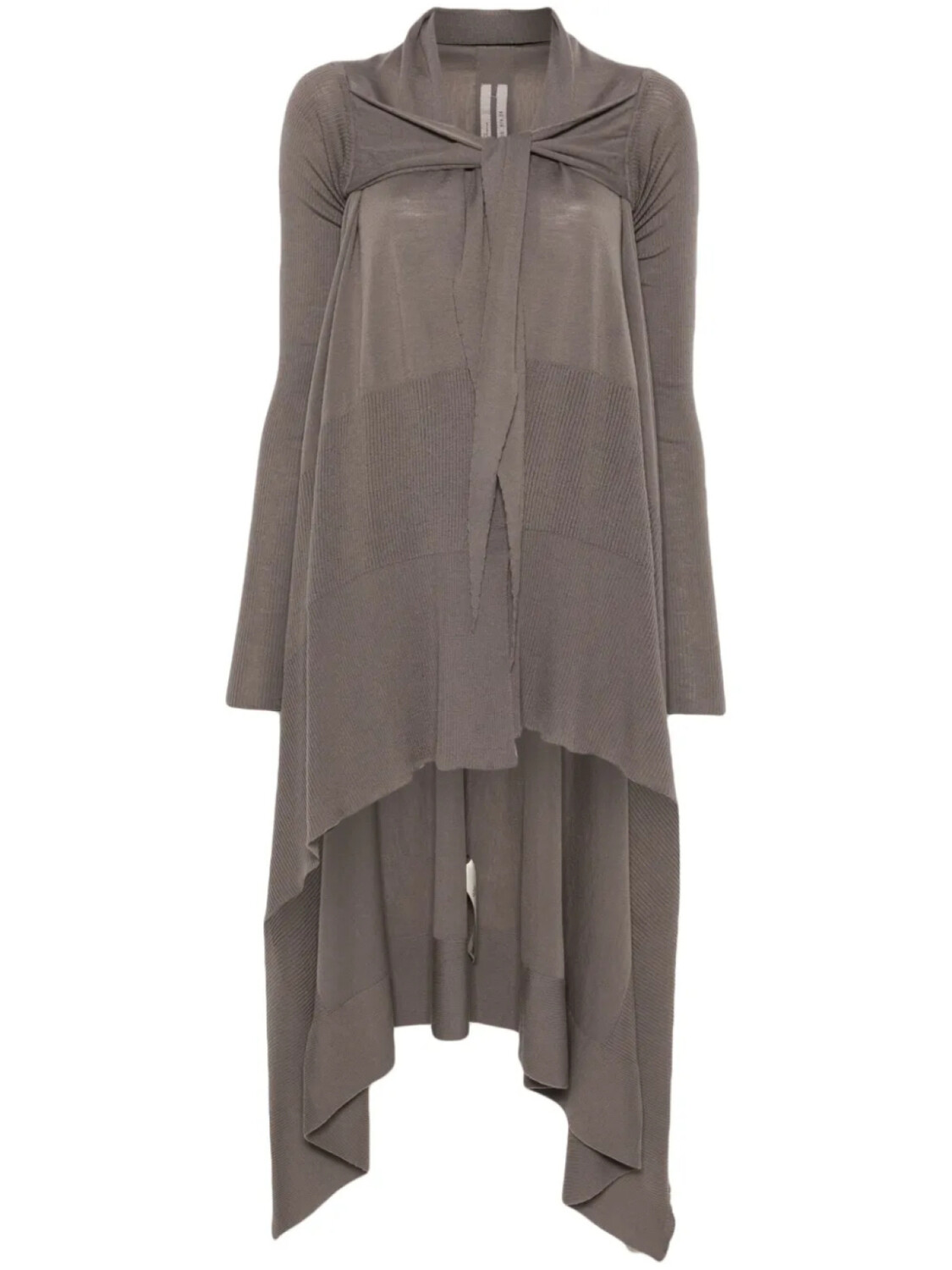 Пальто-халат Rick Owens с завязками, серый
Пальто-халат Rick Owens с завязками, серый