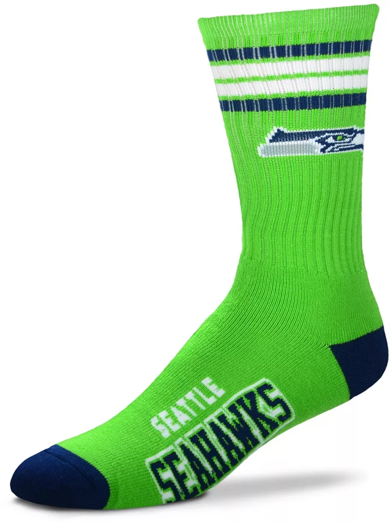 Носки Deuce с 4 полосками для босых ног Seattle Seahawks For Bare Feet
Носки Deuce с 4 полосками для босых ног Seattle Seahawks For Bare Feet