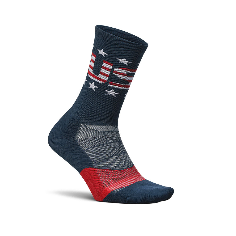 Носки Feetures Elite Light Cushion Mini Crew Sock (для взрослых) - цвет "США", USA Navy
Носки Feetures Elite Light Cushion Mini Crew Sock (для взрослых) - цвет "США", USA Navy