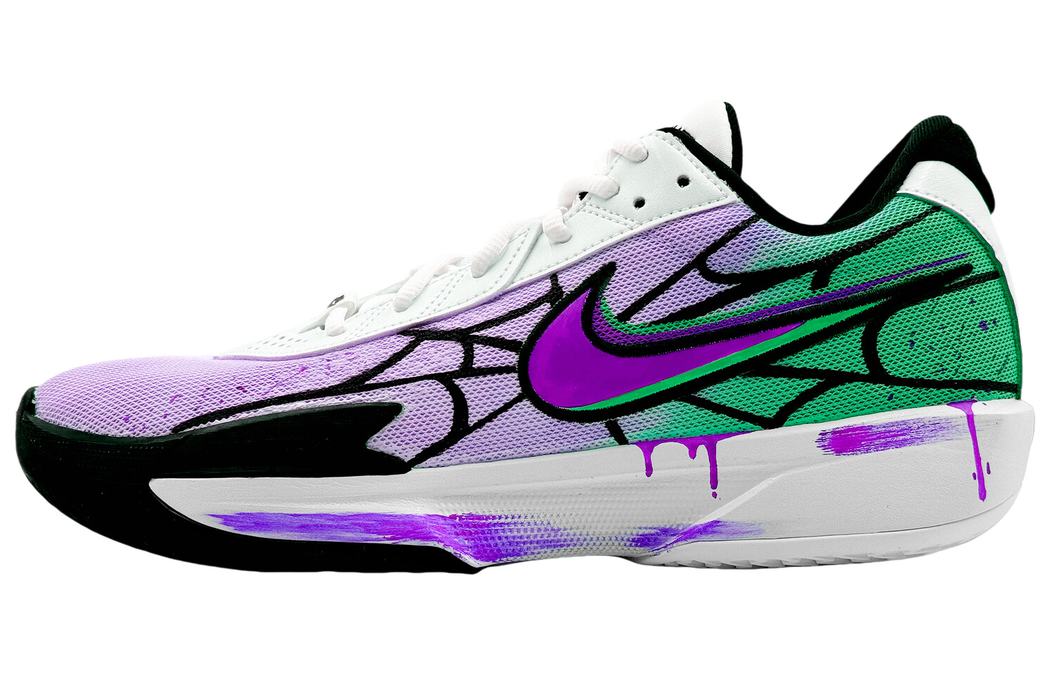 Баскетбольные кроссовки Air Zoom GT Cut Academy мужские с низким верхом фиолетовые/зеленые Nike
Баскетбольные кроссовки Air Zoom GT Cut Academy мужские с низким верхом фиолетовые/зеленые Nike