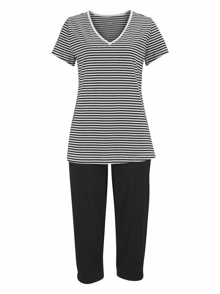 Пижама HIS Capri, цвет schwarz-gestreift
Пижама HIS Capri, цвет schwarz-gestreift