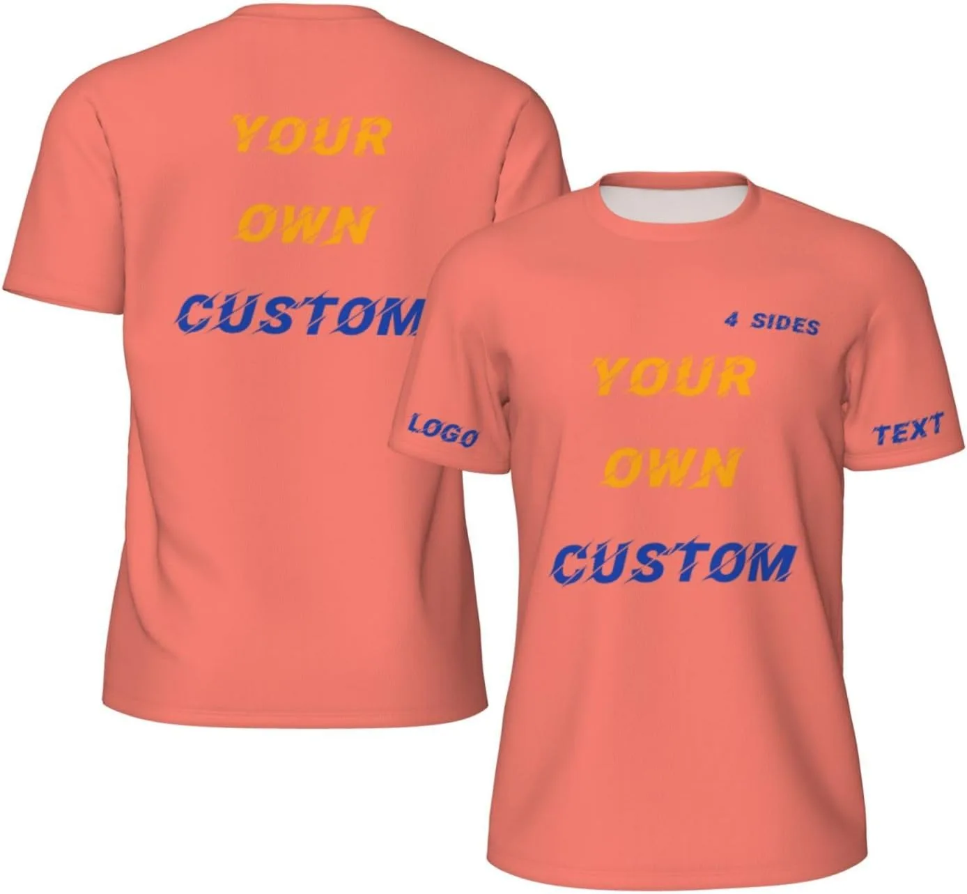 Футболка Custom с принтом на 4 сторонах
Футболка Custom с принтом на 4 сторонах