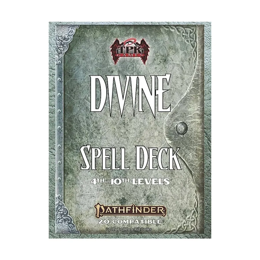Колода Божественных Заклинаний — 4–10 уровни, Pathfinder 2E Spell Decks (Total Party Kill Games)
Колода Божественных Заклинаний — 4–10 уровни, Pathfinder 2E Spell Decks (Total Party Kill Games)