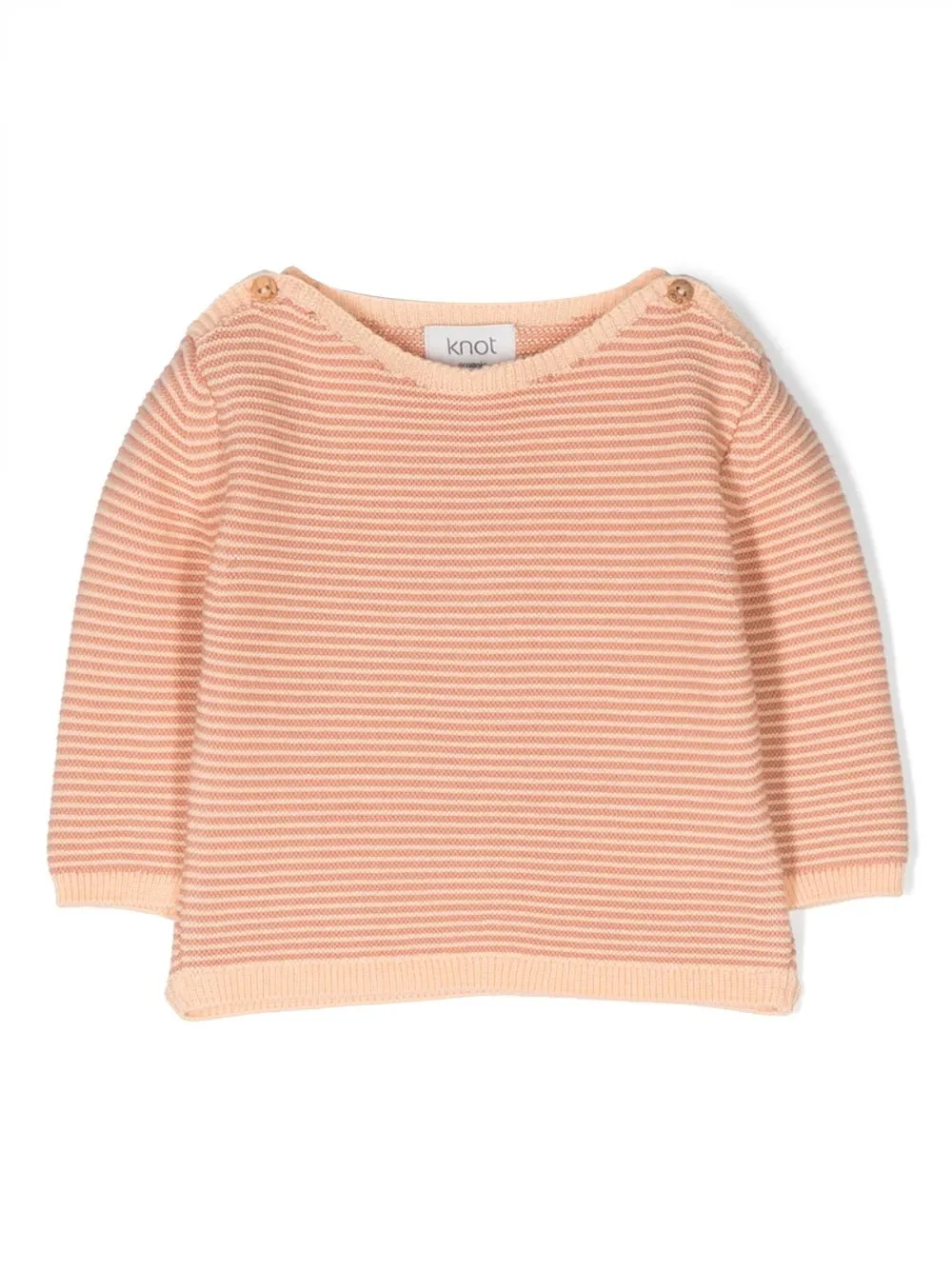 Джемпер в полоску Knot, оранжевый
Джемпер в полоску Knot, оранжевый