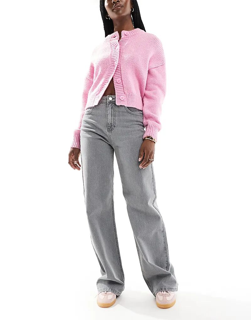 Джинсы DTT Winnie средней посадки с широкими штанинами светло-серого цвета Don't Think Twice
Джинсы DTT Winnie средней посадки с широкими штанинами светло-серого цвета Don't Think Twice