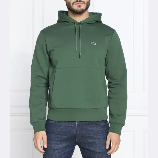Толстовка классического кроя Lacoste, зеленый
Толстовка классического кроя Lacoste, зеленый