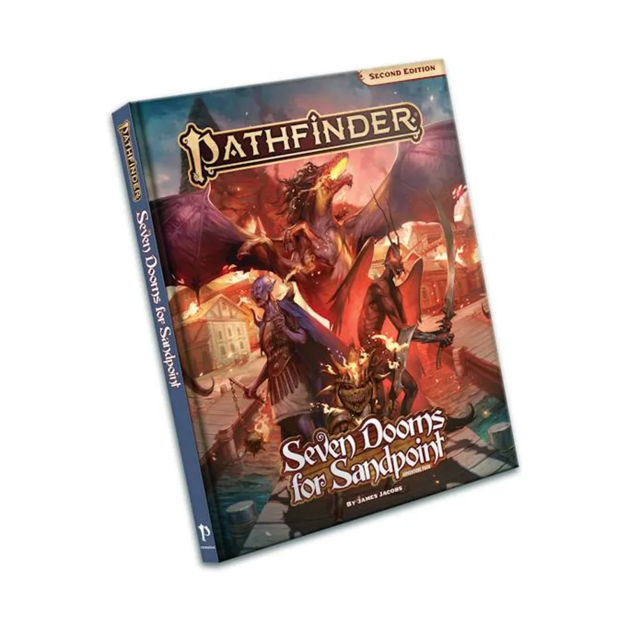 #200 "Seven Dooms for Sandpoint", Pathfinder Roleplaying Game (2nd Edition) - Adventure Path #175 - #200, твердый переплет
#200 "Seven Dooms for Sandpoint", Pathfinder Roleplaying Game (2nd Edition) - Adventure Path #175 - #200, твердый переплет