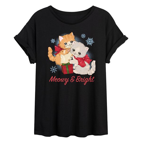 Детская футболка с новогодним принтом Meowy & Bright Licensed Character
Детская футболка с новогодним принтом Meowy & Bright Licensed Character