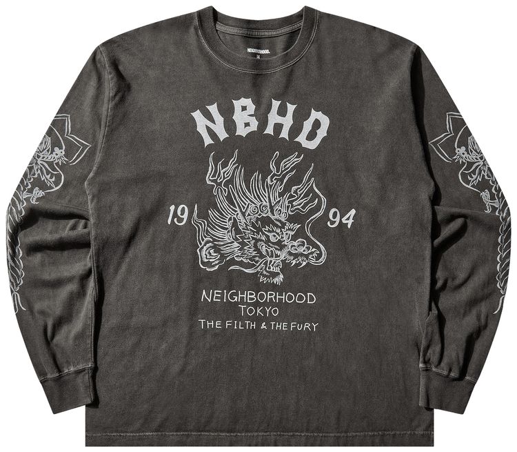 Футболка с длинными рукавами Neighborhood, черный
Футболка с длинными рукавами Neighborhood, черный