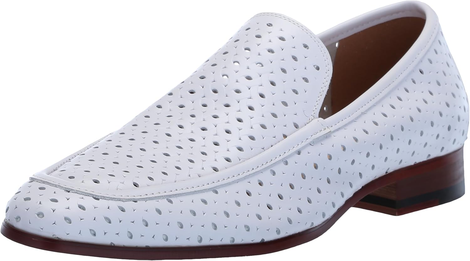 Мужские лоферы Stacy Adams Winden с перфорацией и без шнурков, белый
Мужские лоферы Stacy Adams Winden с перфорацией и без шнурков, белый