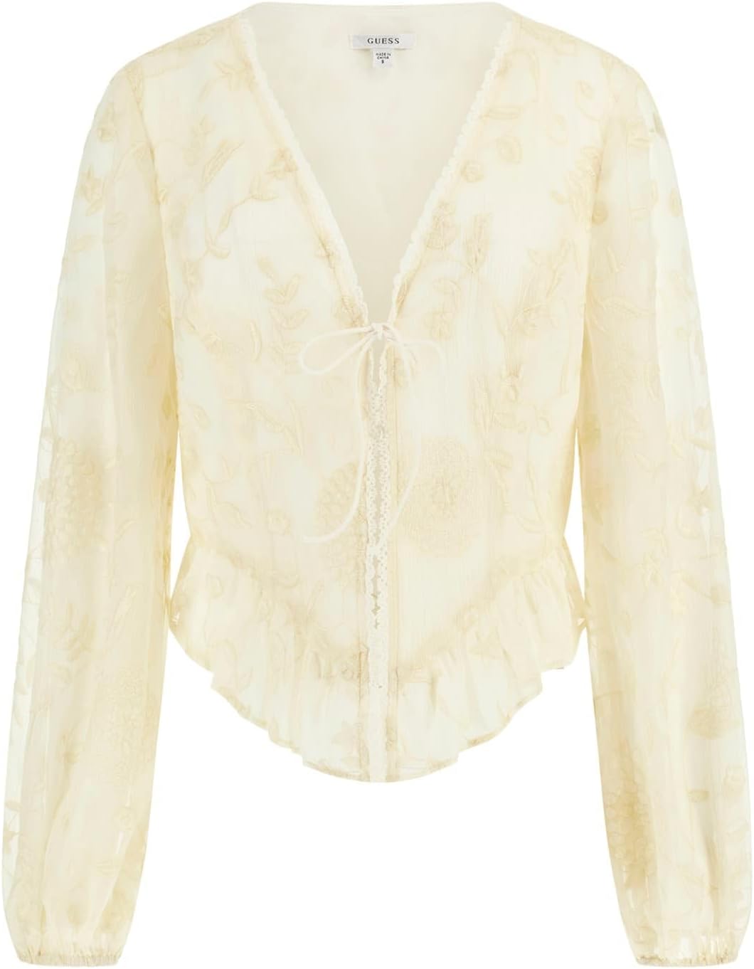 Футболка GUESS Women's Long Sleeve Seiah Tie Front Top, Dove White, Белый, Футболка GUESS Women's Long Sleeve Seiah Tie Front Top, Dove White
Футболка GUESS Women's Long Sleeve Seiah Tie Front Top, Dove White, Белый, Футболка GUESS Women's Long Sleeve Seiah Tie Front Top, Dove White