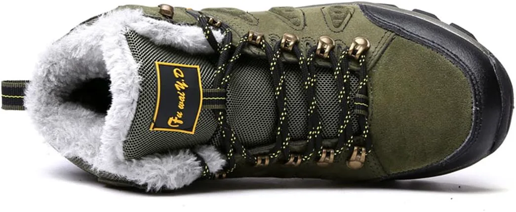 Зимние мужские ботинки Kervaky с меховой подкладкой, утепленные, на шнуровке, противоскользящие, для зимнего туризма, зеленый
Зимние мужские ботинки Kervaky с меховой подкладкой, утепленные, на шнуровке, противоскользящие, для зимнего туризма, зеленый