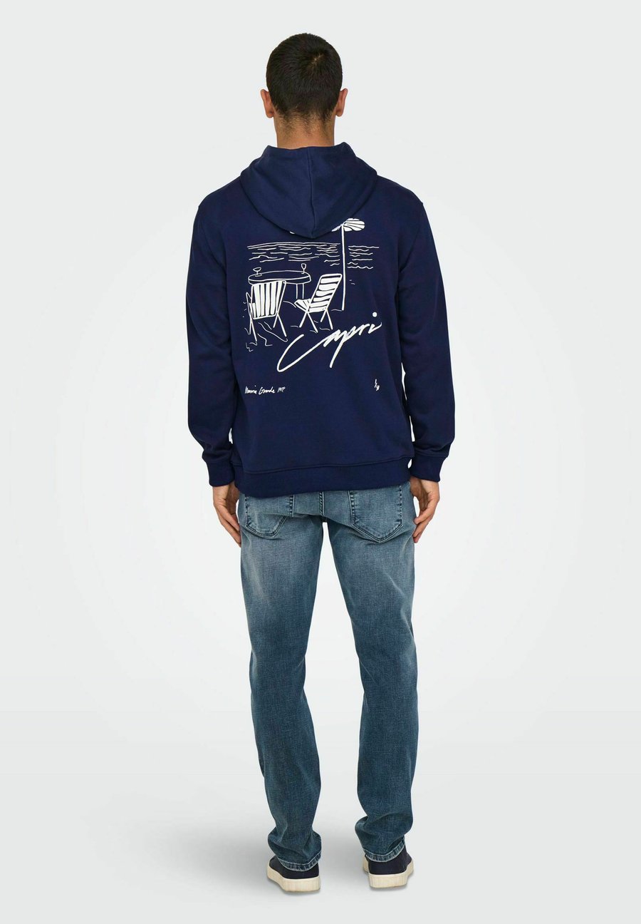 Худи Only & Sons ONSDAVID, Naval Academy/Dark Blue
Худи Only & Sons ONSDAVID, Naval Academy/Dark Blue