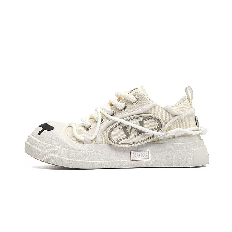 Mo Xu Большеголовые противоскользящие скейтерские кеды с открытым мыском и улыбкой унисекс бежевые, цвет Beige
Mo Xu Большеголовые противоскользящие скейтерские кеды с открытым мыском и улыбкой унисекс бежевые, цвет Beige