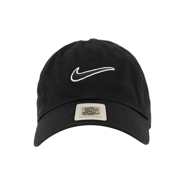 Бейсболка из полиэстера унисекс Nike, черный
Бейсболка из полиэстера унисекс Nike, черный