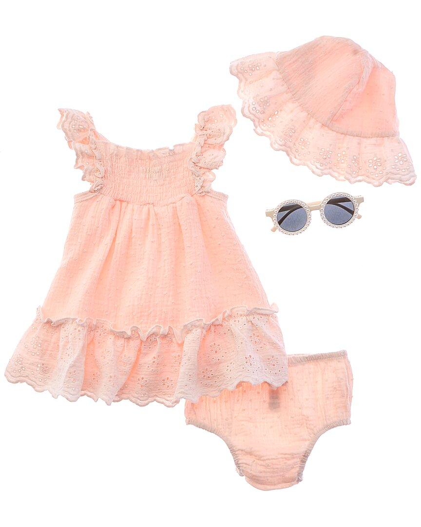 Рэйчел Зои Комплект из 4 предметов: платье из жаккардовой марли с солнцезащитными очками Rachel Zoe, мультиколор
Рэйчел Зои Комплект из 4 предметов: платье из жаккардовой марли с солнцезащитными очками Rachel Zoe, мультиколор