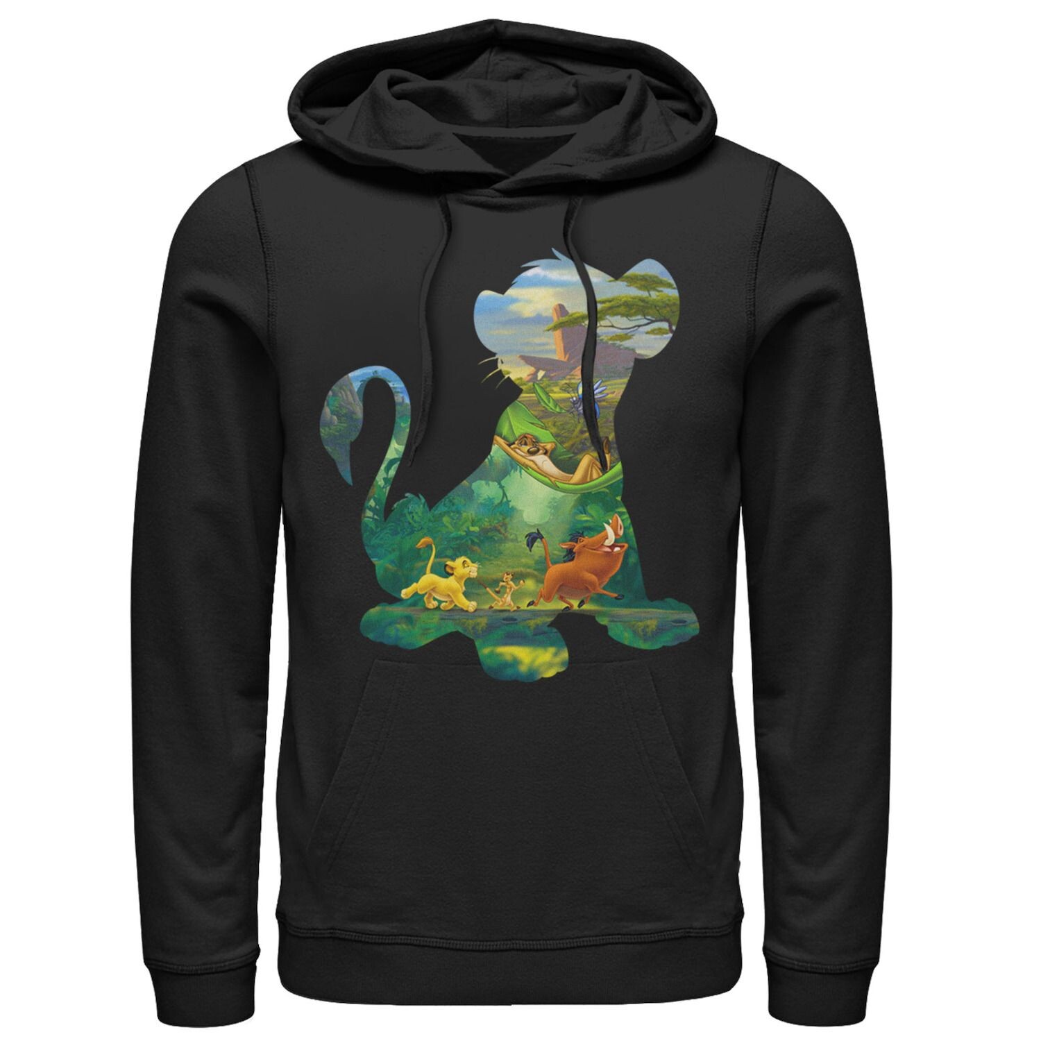 Мужской пуловер с капюшоном Disney The Lion King Simba Silhouette Timon Pumbaa Zazu Licensed Character
Мужской пуловер с капюшоном Disney The Lion King Simba Silhouette Timon Pumbaa Zazu Licensed Character