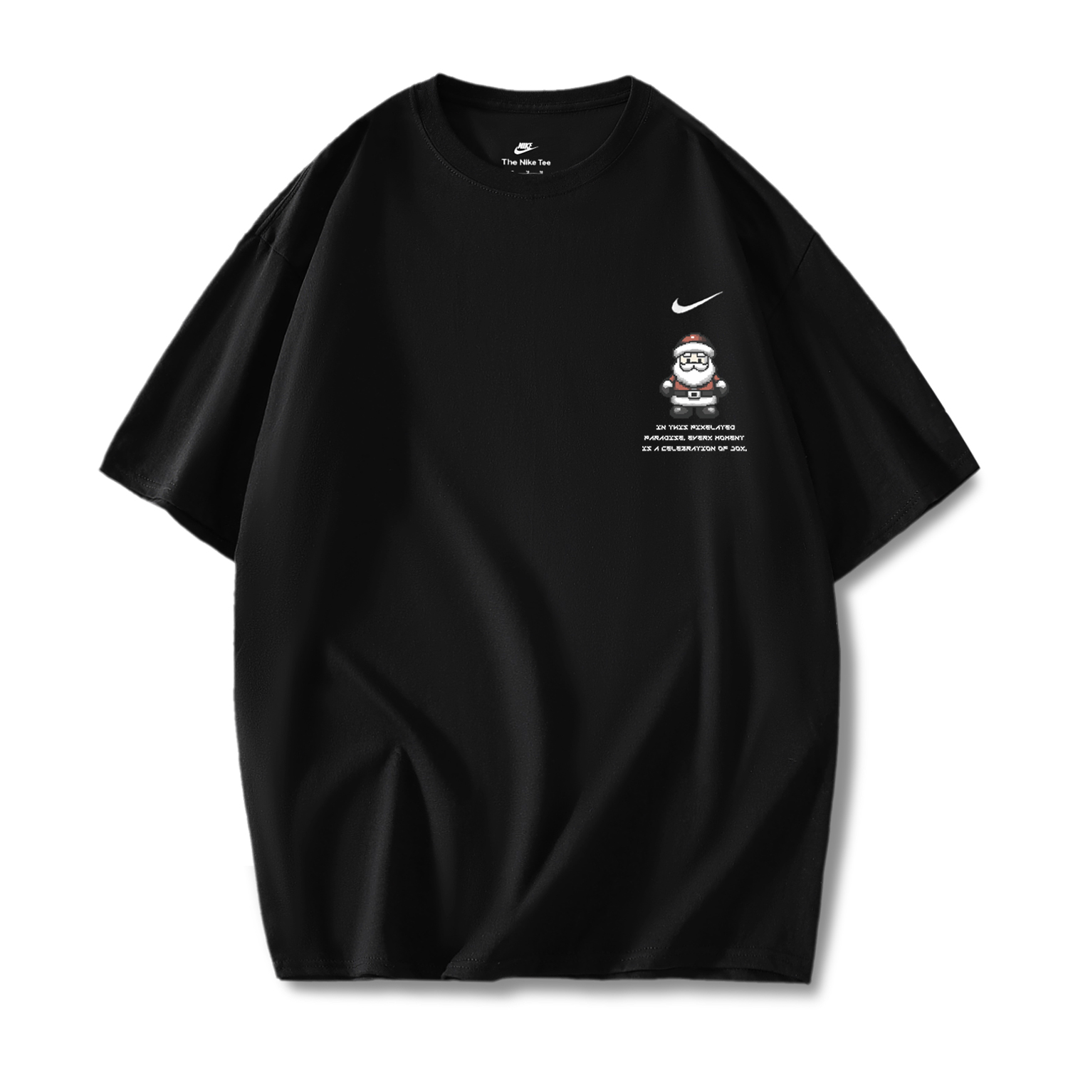 Футболка унисекс черная Nike 
Футболка унисекс черная Nike