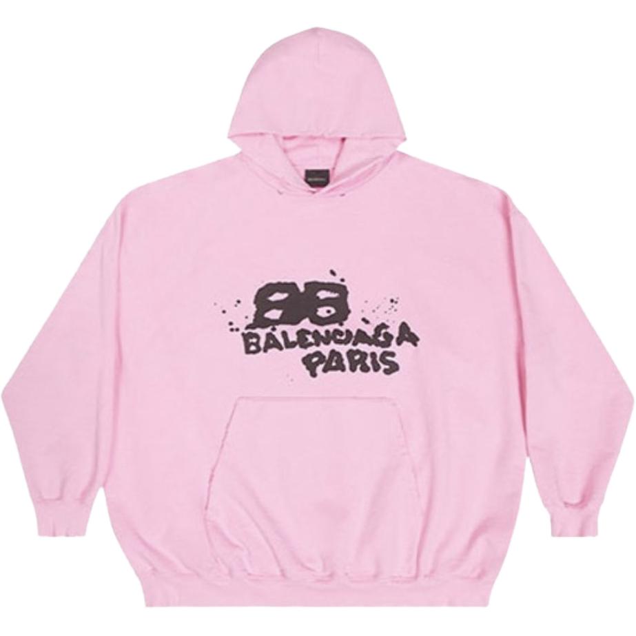 Мужская толстовка свободного кроя Balenciaga, розовый
Мужская толстовка свободного кроя Balenciaga, розовый