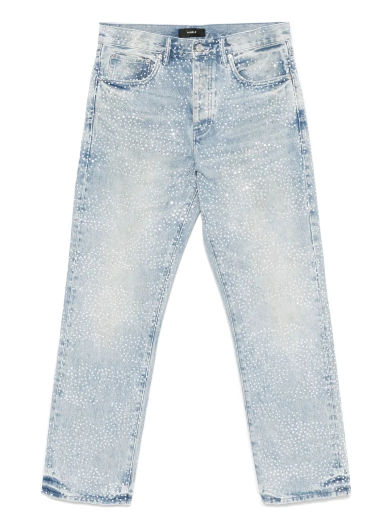 Джинсы, украшенные стразами Purple Brand, синий
Джинсы, украшенные стразами Purple Brand, синий