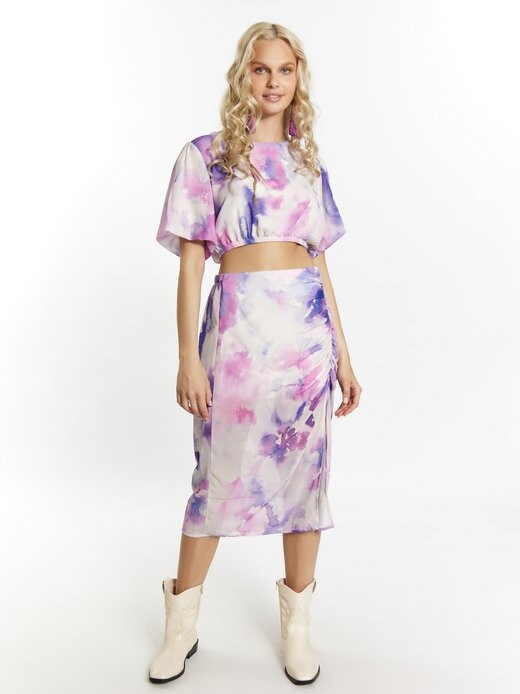 Блузка с узором батик Izia, сиреневый
Блузка с узором батик Izia, сиреневый