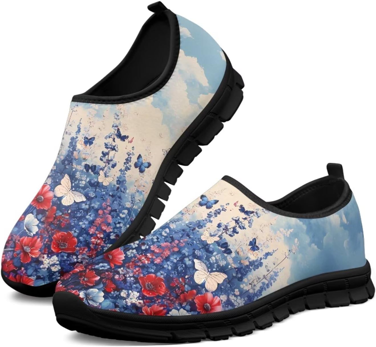 Женские туфли-лоферы Ecaestolph Hummingbird для прогулок, с плоским носком, широким носком, кроссовки для бега, спорта и походов, красный/синий
Женские туфли-лоферы Ecaestolph Hummingbird для прогулок, с плоским носком, широким носком, кроссовки для бега, спорта и походов, красный/синий