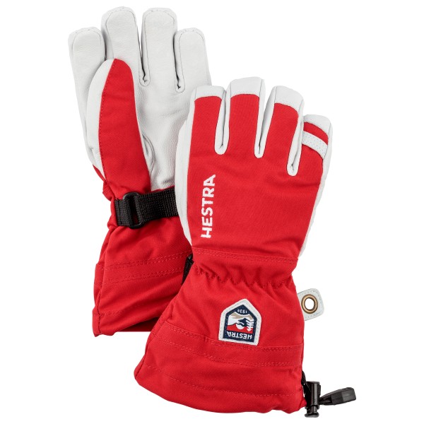 Детские армейские кожаные перчатки для лыж Hestra, Röd
Детские армейские кожаные перчатки для лыж Hestra, Röd