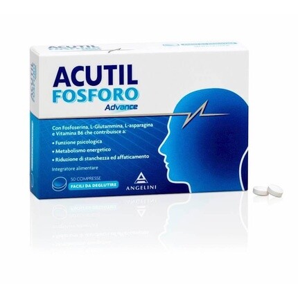 Angelini A.C.R.A.F. Spa Angelini Acutil Fosforo Advance Добавка 50 таблеток
Angelini A.C.R.A.F. Spa Angelini Acutil Fosforo Advance Добавка 50 таблеток